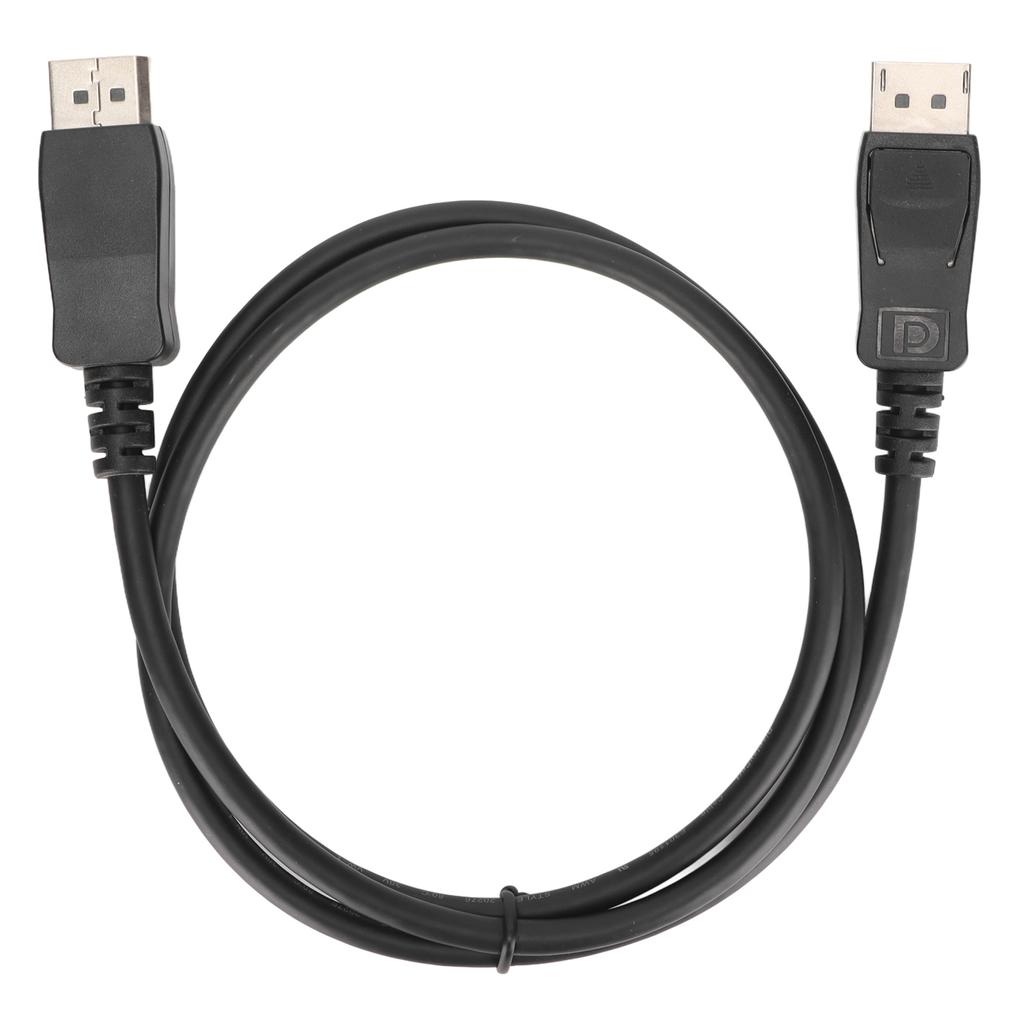 DP Male to DP Male Cable High Speed 32AWG 4K 60Hz HD DisplayPort Cable with Dust Cover1.5m  4.9ft