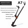 Thickened Telescopic Fishing Rod Bracket Fishing Rod Dual Purpose Bracket Fishing Rod Holder 1.7M/2.1M/2.5M Stainless Steel