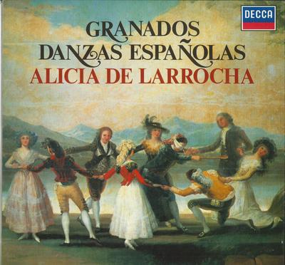 LP Record ALICIA DE LARROCHA  Granados Danza Espanolas 642635AW DECCA 1982 Germany Classical Used