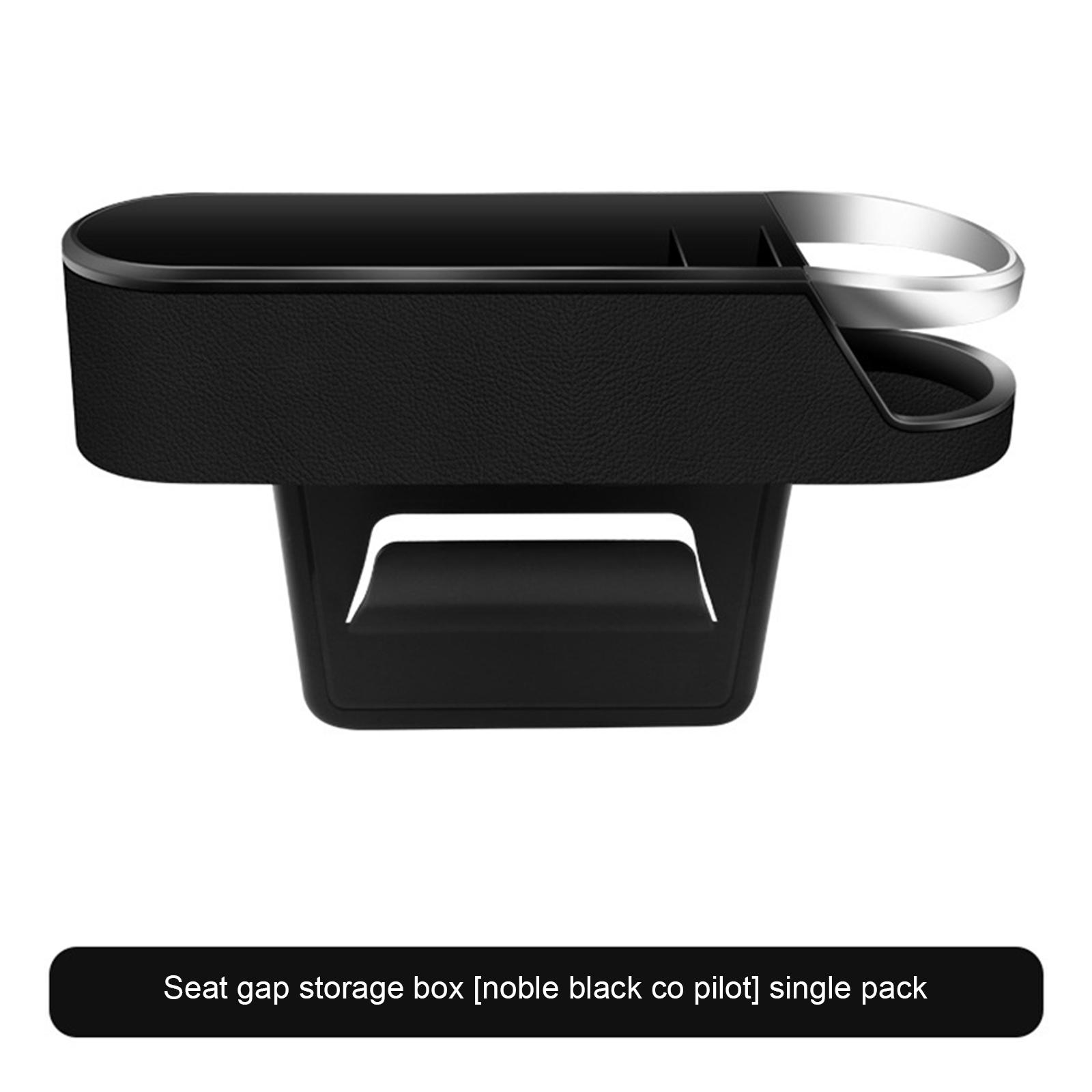 

Кожаный органайзер для автомобильного сиденья Многофункциональный ящик для хранения в зазоре между сиденьями ABS Карманы на швах сидений Органайзеры для багажника Подстаканник