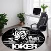 1pc Joker Clown Office Round Area Rug, Indoor Mat Suitable For Office, Under Office Chairs Bedroom Living Room Home Decor, Room Deco
