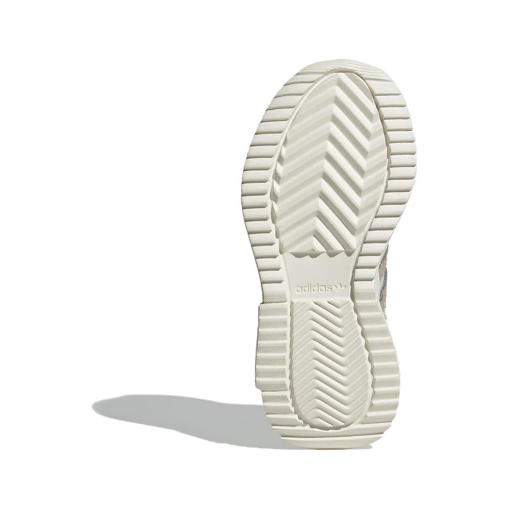 Adidas Originals Retropy F2 Comfortable Lightweight Low-Top Casual Shoes Kids Sneakers Brown White Pink JR0036