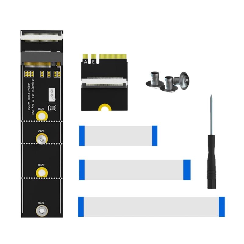 

Кабель-удлинитель M.2 Key M на Key A+E 64 Гбит/с Высокая скорость Для устройств Key A/E с промышленной конструкцией 1