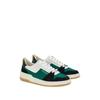 Salvatore Ferragamo Ferragamo Dennis Panelled Sneakers Green