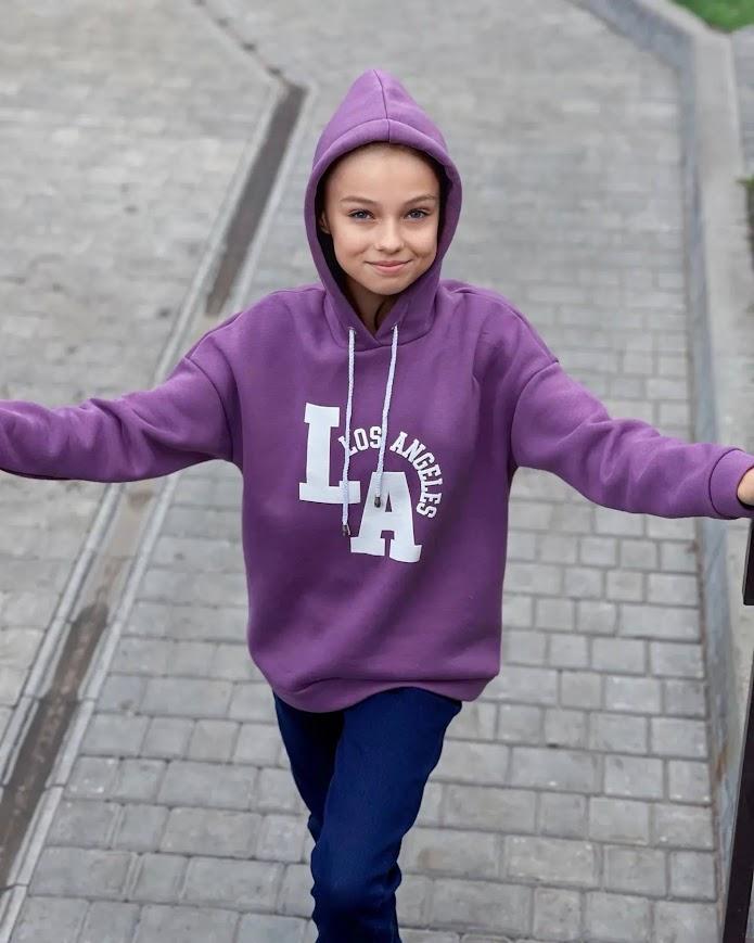 Hoodie – Teenage Girls' Warm Winter Hoodie, Stylish Colors & Comfort, Winter, 6399-025-33-2 HC