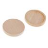 3x10 Pcs Stone Base Support Blank Round Setting Base Charm Cabochon Wood - 25 mm
