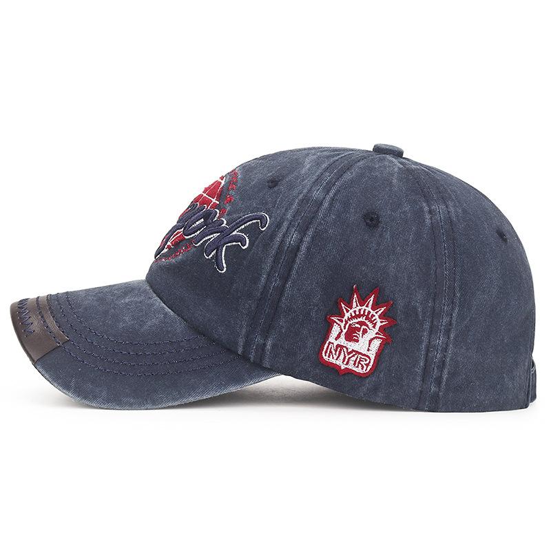 European and American Style New Soft Top Washed Old Sunshade Baseball Cap Men's and Women's Casual Adjustable Hat