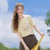 Betu Women's Summer Printed Short Sleeve T-Shirt