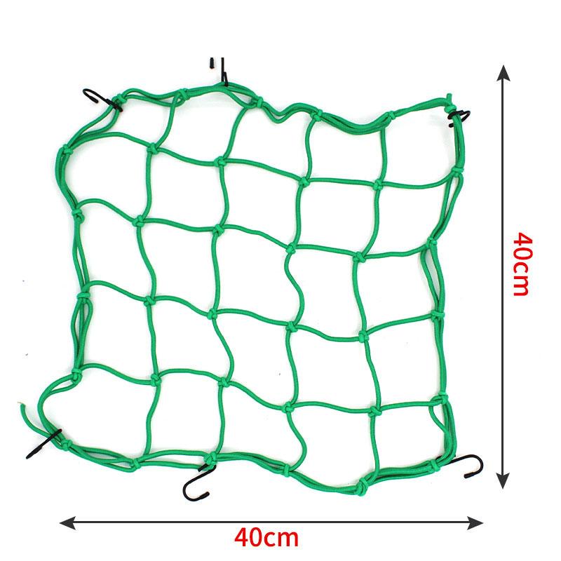 Motorcycle Helmet Net Mesh Web Cargo Luggage Net Elastic Bungee Cord Bike Moto Accessories Hold Down Fuel Tank String Bag