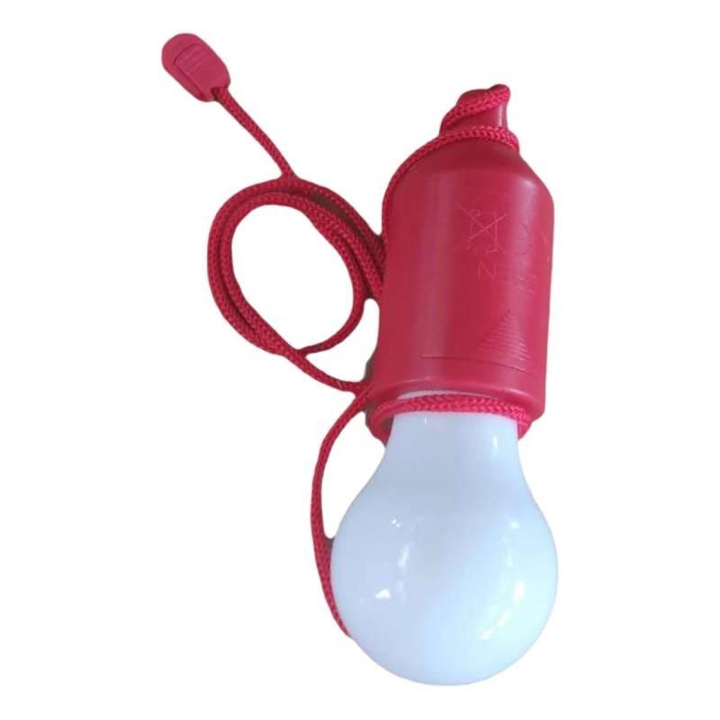 Red Blue Green Black White Orange Yellow Pink Pull Cord Camping Light Led Outdoor Camp Lamp