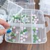 Large Capacity Transparent Boxes for Jewelry Earring Rings Bracelet Boxes Removable Storage Box Container Dustproof Organizer