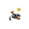 LEGO Creator Cyber Drone 31111 Building Toy for Kids Ages 6 and Up, Airplane Block Set