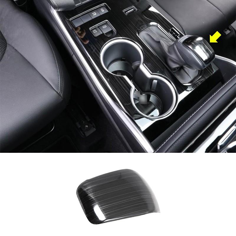 Черная титановая ручка переключения передач Отделка головки рычага переключения передач Для Toyota Highlander 2020-2025