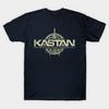 Men Black Print T-shirt Kastan Bmx 1988 No-Cut Transfer Paper Print Cotton Tshirt