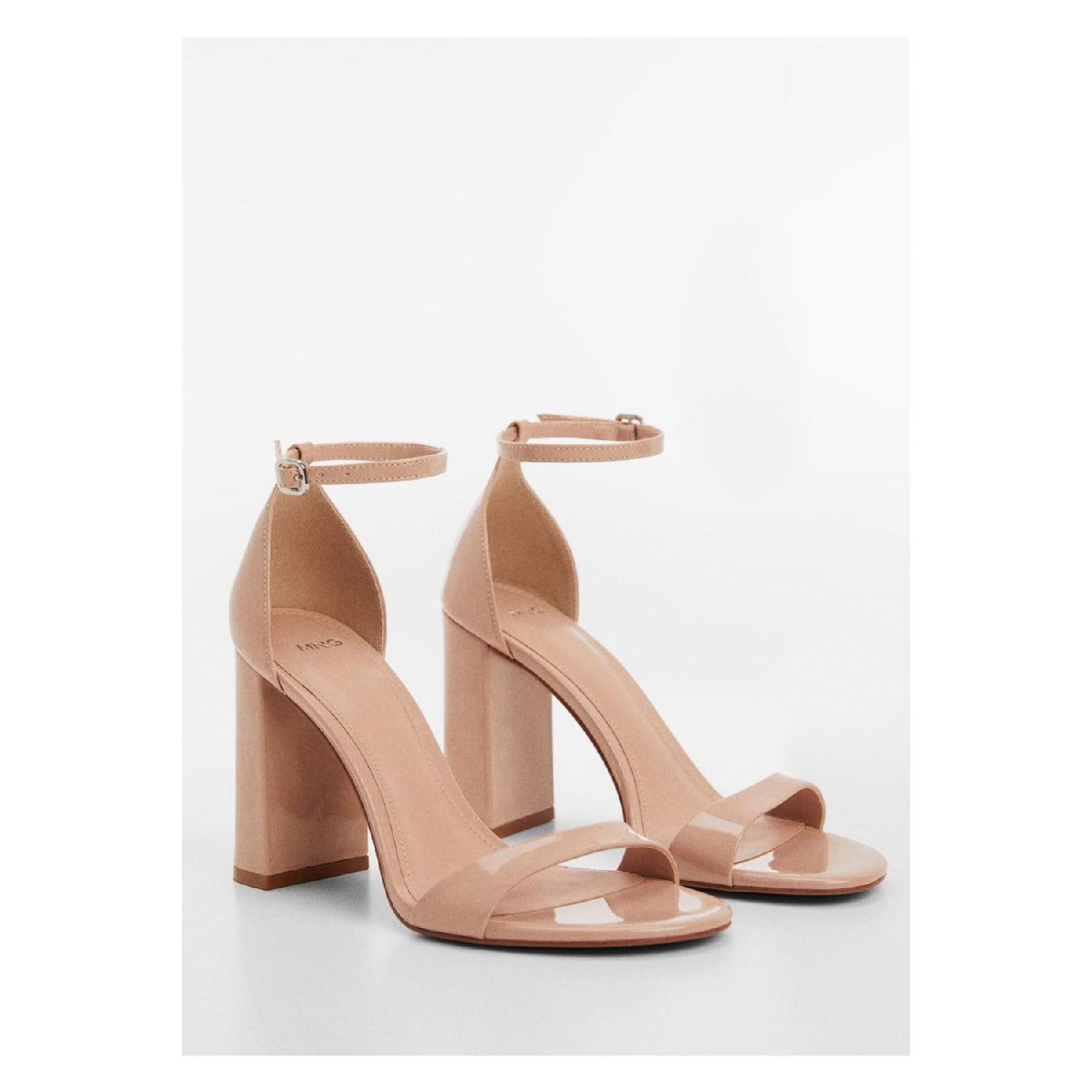 

Heeled strappy sandals 42 дубильна кора