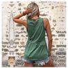 2023 Fashion Summer Woman Ruffles Sleeveless Blouse Casual Loose Shirt Solid Sexy Tops Ladies Elegant Stylish Vest Blusas 26316