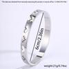 Starry Sky Silver Titanium Steel Bracelet for Women - High-End, Versatile, Full Diamond, Non-Fading Fashion Accessory