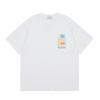 Casablanca Short Sleeve T-Shirt Men Women 2025 Casual Cotton Tee Breathable Antibacterial Loose Fit