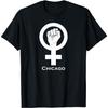 T-shirt Chicago Women's Resistance Resist Persist March Fist