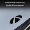 For Chery Fulwin A9L Car Front Lable Sticker Blackened Hood Steering Wheel Emblem Decal Interior Exterior Decoration Accessories