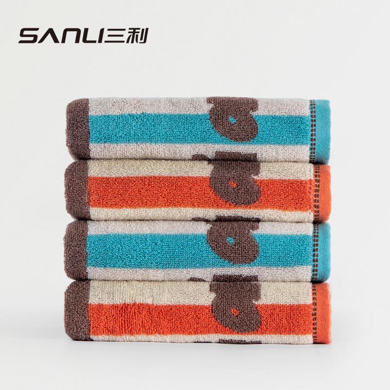 Towel Parent-child towel Cotton adult towel Children's towel Pure cotton face towel Cartoon cat face towel