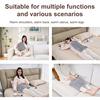 75W Electric Heating Blanket Back Neck Shoulder Pain Relief 9-Gear Temp 4-Gear Timer Flannel Electric Warming Pad UK Socket