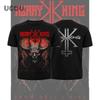 Kerry King From Hell I Rise Printed T-Shirt Street Retro Hip-Hop Rock Band Short-Sleeved Casual Versatile Men's Women's T-Shirt