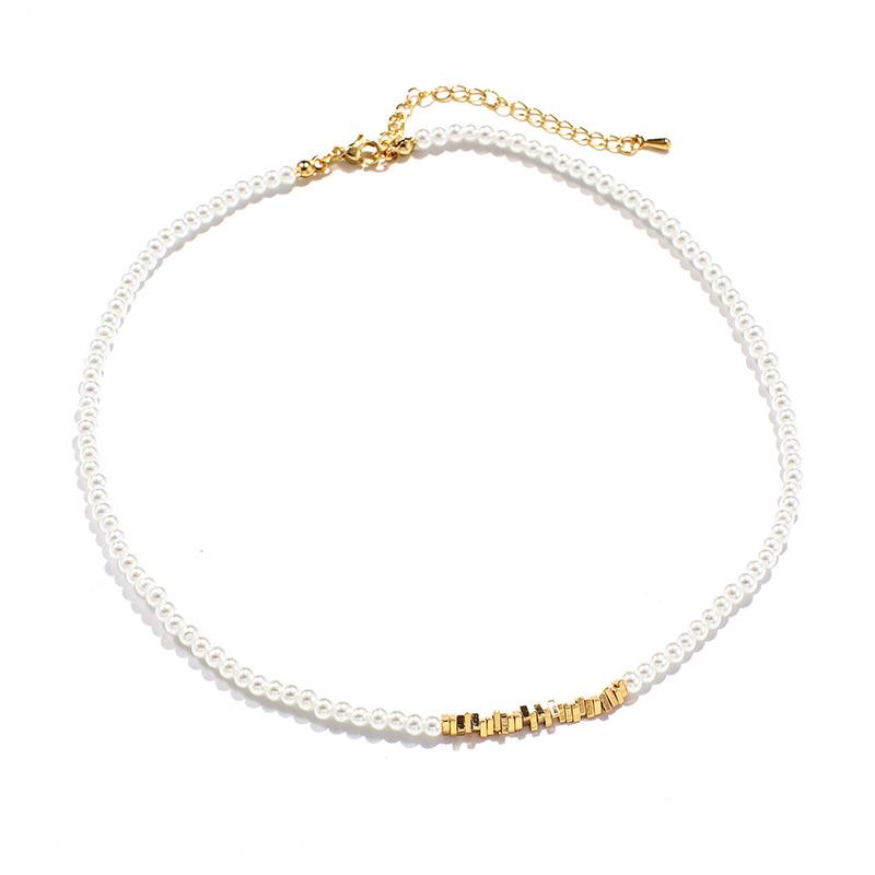 Natural Freshwater Seashell Necklace Girls Hundred and One High Sense Niche Necklace Jewelry