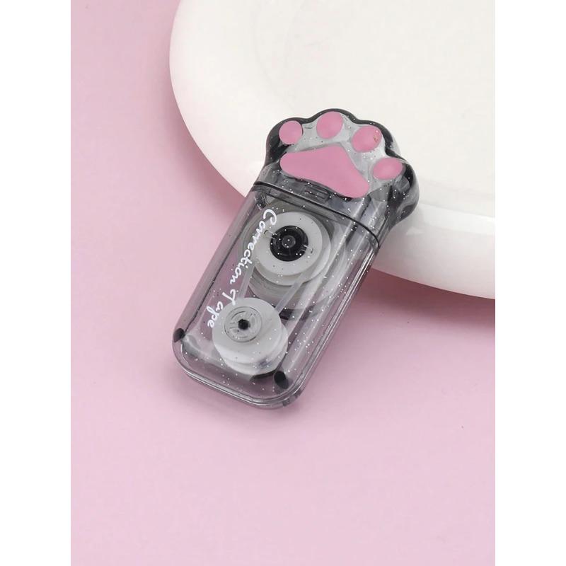 1piece School Supplies Cat's Paw Correction Tape Compact and Portable Correcting The Wrong Stationery