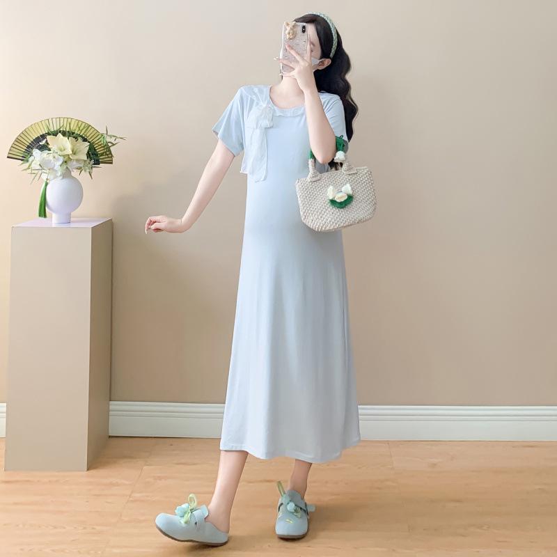 Maternity Dress 2026: Trendy Lace-up Style for Pre- and Post-Pregnancy