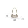 Solid Color Blingbling Sequins Bag Glitter Korean Style Sequins Shoulder Bags Phone Purse Handbag Evening Clutch Bag