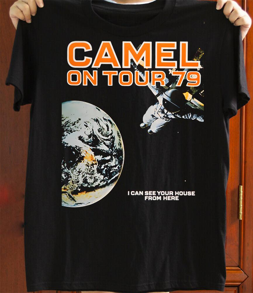 Camel Band Christmas Gift TShirt men For Fan S5XL Cotton black Unisex T-Shirt XXL