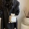 Fashionable Trendy Bucket Shoulder Bag Simple Fashion Crossbody Bag for Women Summer New Style Trendy Simple Small Bag