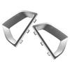 2Pcs Front Bumper Fog Light Lamp Frame Trim For BMW G30 G38 5-Series -2024