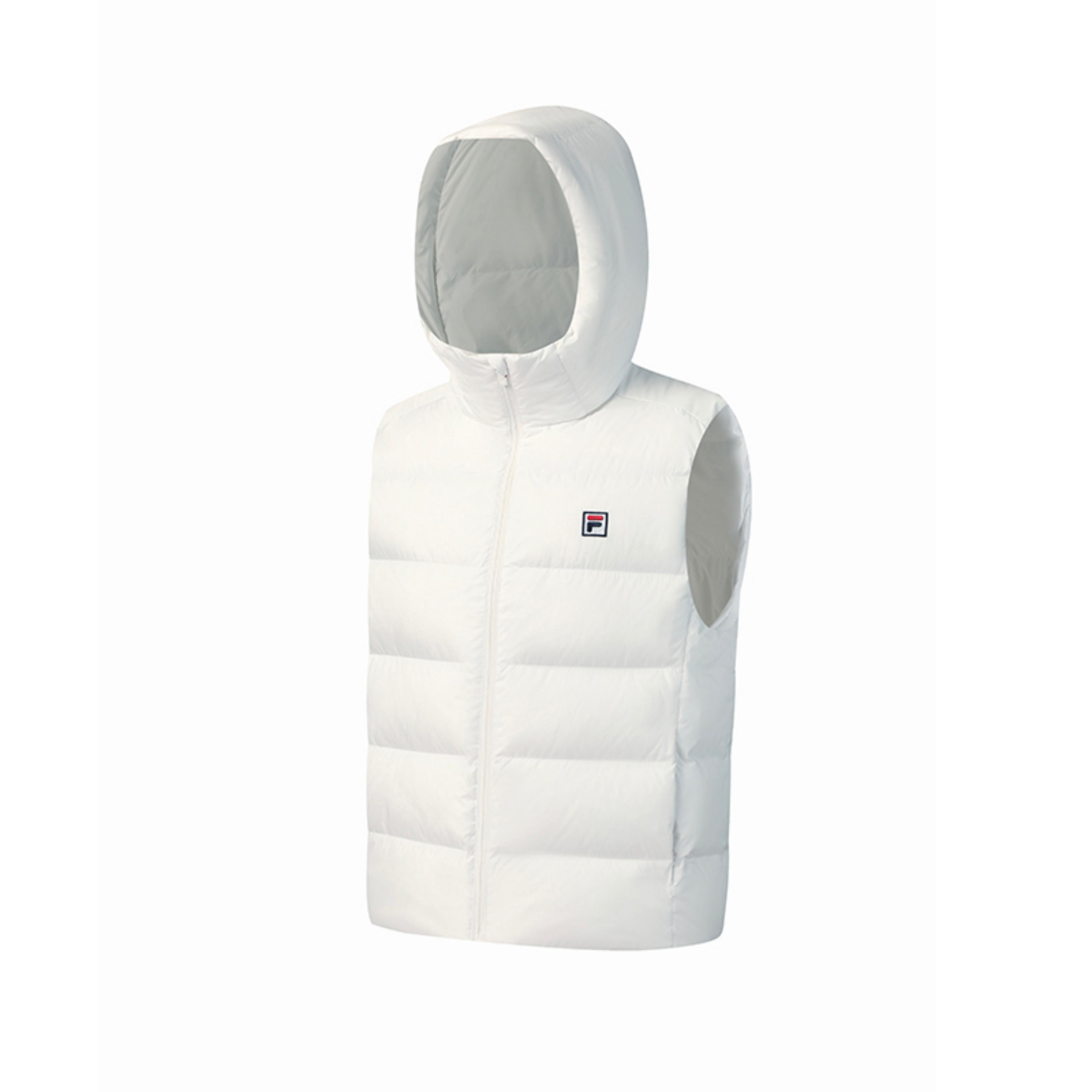 FILA TENNIS Down Vest Men s Cloud White A51M543901FWT L