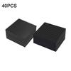 10/15/20/30/40/50Pcs Heavy Duty Fastener Tape Self Adhesive Interlocking Strip Damage-Free Multifunction Car Foot Mat Carpet Fixing Sticker