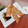 Hair Band Women Tie Hair Silk Scarf Silk Ribbon Headgear Internet Celebrity New Streamer French Long Silk Scarf Small Scarf Hair Strap