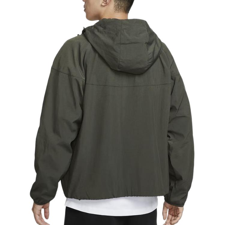 Nike Windrunner FW24 Sports Training Casual Long Sleeve Jacket Men Jacket Military-Green HV1065007
