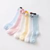 Cartoon Animal Baby Calf Socks Summer Breathable Mesh Cotton Infant Boys Girls Knee High Socks Cute Soft Elastic Toddler Long Socks