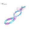Rainbow Glitter Kids Purse Pretend Play Handbag Set Role Toy Necklace Fairy Tale Dress Up Toys Bracelet Accessories Educational Present for