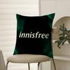 Natural And Quiet Iow-key Style-Innisfree Pillow Case Comfort Sofa Bed Silky Elegant Invisible Zipper Decorative Cushion Cover