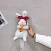 Plush Bunny Phone Bag With Zipper Closure For Daily Casual Wear