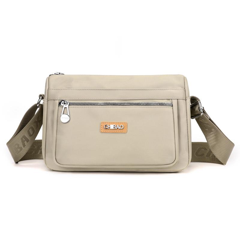 Summer 2026 Lightweight Nylon Crossbody Bag - Large Capacity & Fashionable for Casual Commuting