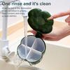 Creative Seasoning Jar Spice Rack Organizer Divided Seasoning Box Salt Pepper Chili Sauce Sugar Kitchen Gadget for Home Restaurant Buffet