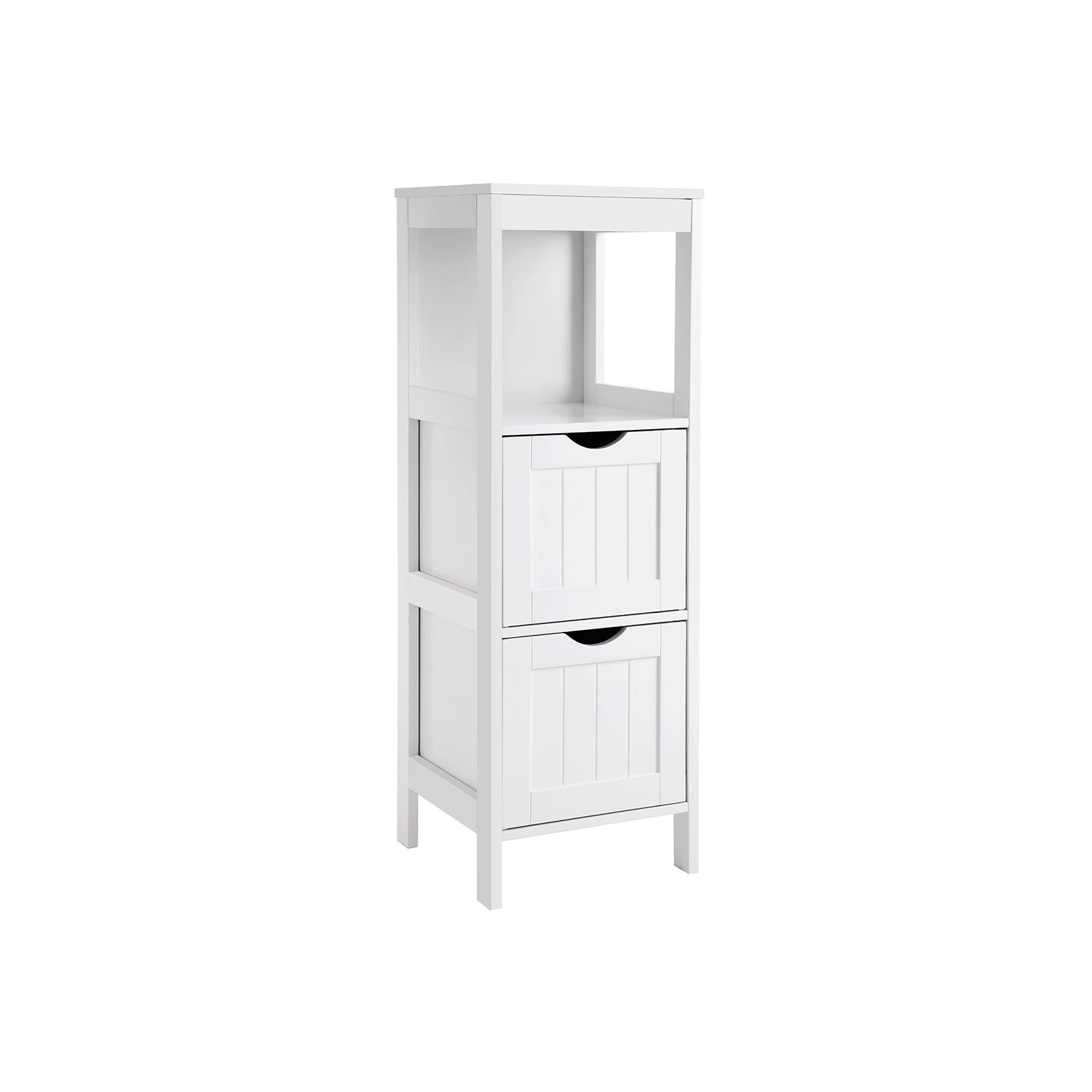 VASAGLE BBC42WT Corner Bedside Table Medicine