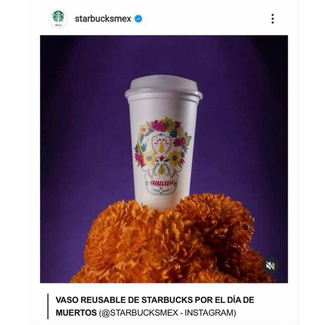 Mexico/Day Dead Limited Starbucks Reusable Cup