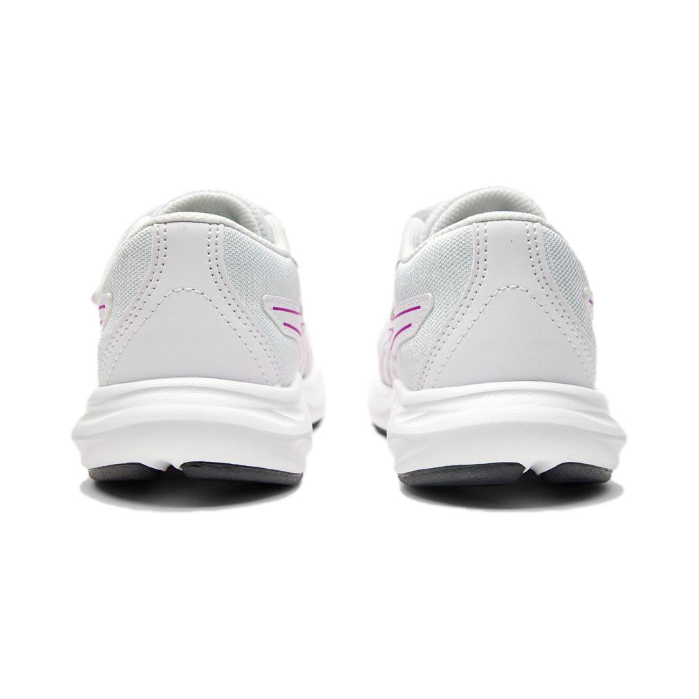 New Asics CONTEND 9 Anti-Slip Wear-Resistant Low-Top Kids' Running Shoes White Purple Children Aged 3-7 Years Old 1014A338-101