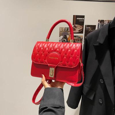 Practical Temperament Portable Small Square Bag 2025 New High Value Shoulder Bag High Value Casual Messenger Women's Bag