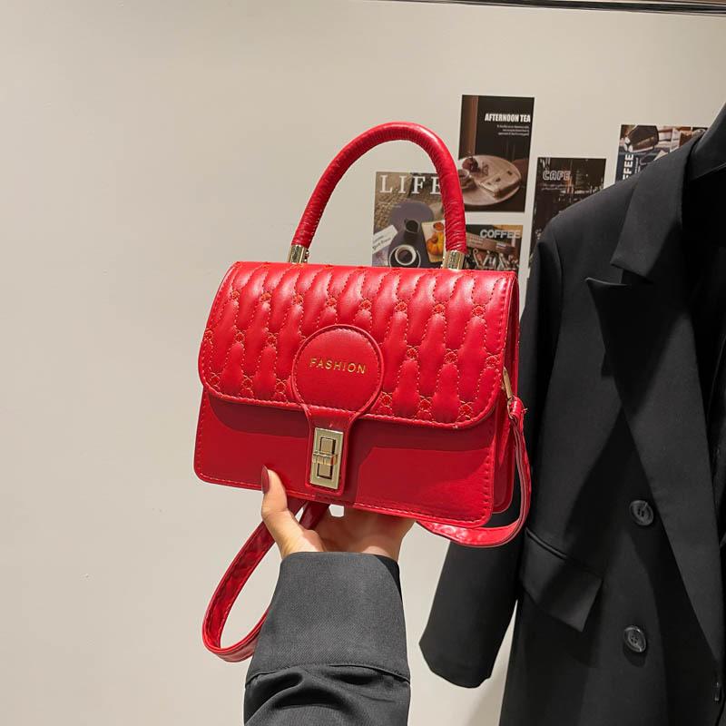 Practical Temperament Portable Small Square Bag 2025 New High Value Shoulder Bag High Value Casual Messenger Women's Bag