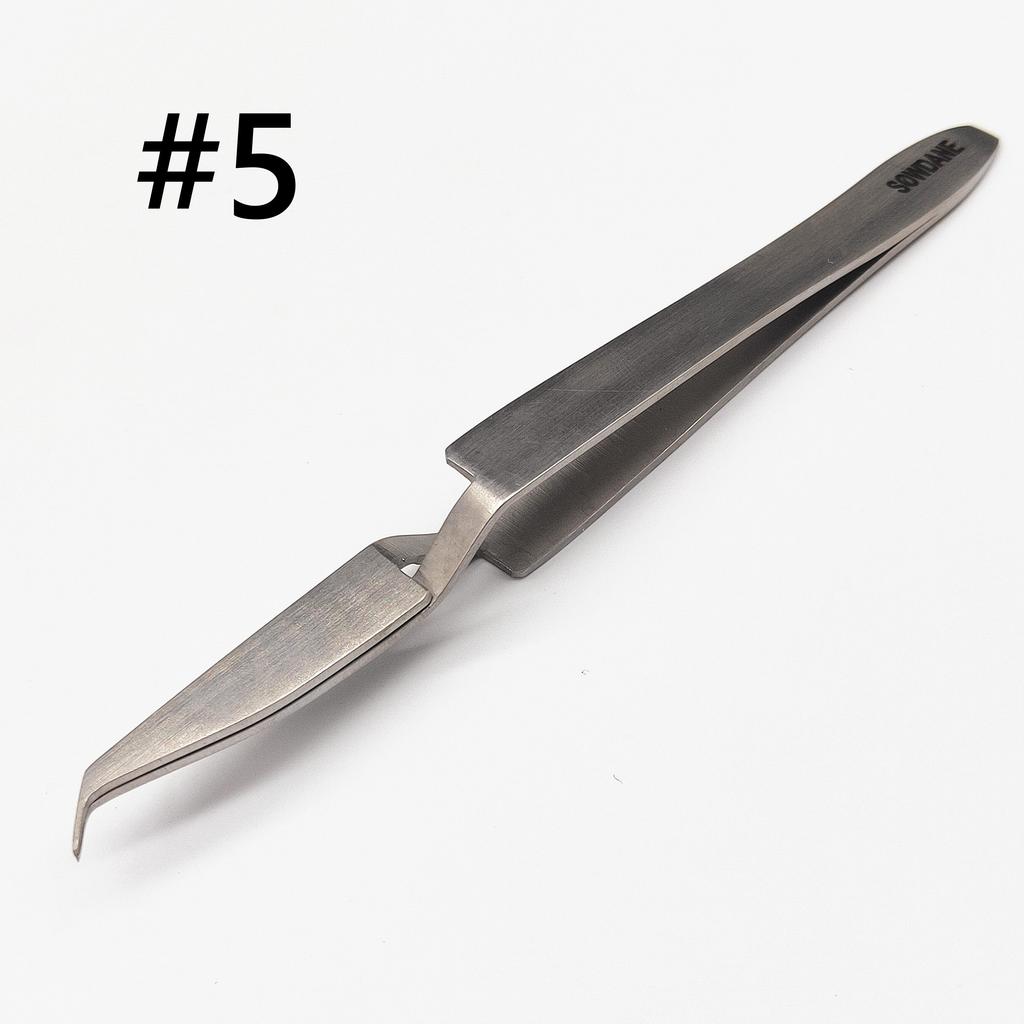 1 kus Zubní ortodontická pinzeta na lepení závorek, pinzeta na lepení bukální trubice, držák pinzety, umisťovací nástroj